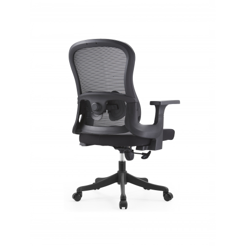 Кресло офисное TopChairs Petal черный