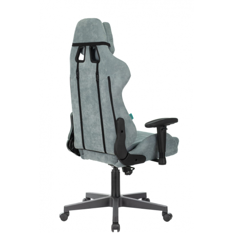 Кресло игровое Бюрократ VIKING KNIGHT LT28 FABRIC серо-голубой