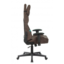 Кресло игровое Бюрократ VIKING KNIGHT LT10 FABRIC коричневый