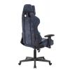 Кресло игровое Бюрократ VIKING KNIGHT LT27 FABRIC синий