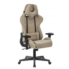 Кресло игровое Бюрократ VIKING KNIGHT LT21 FABRIC песочный