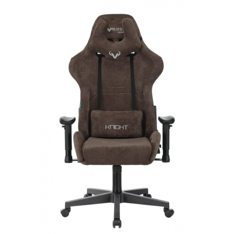 Кресло игровое Бюрократ VIKING KNIGHT LT10 FABRIC коричневый