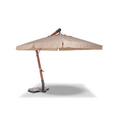 "Ливорно" зонт садовый 3х3м на боковой опоре из алюминия