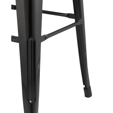 Стул барный TOLIX черный глянцевый