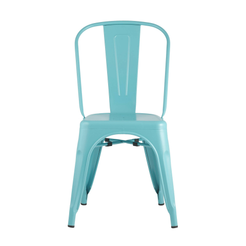 Стул TOLIX голубой матовый