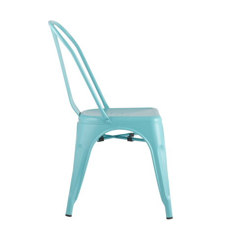 Стул TOLIX голубой матовый