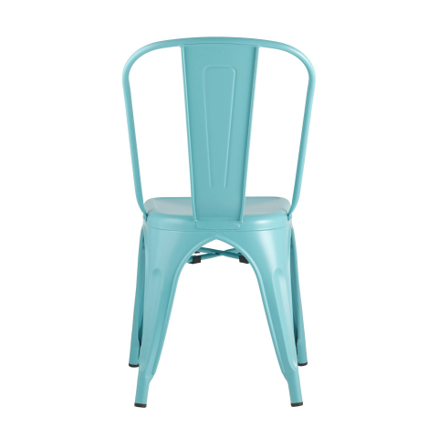 Стул TOLIX голубой матовый