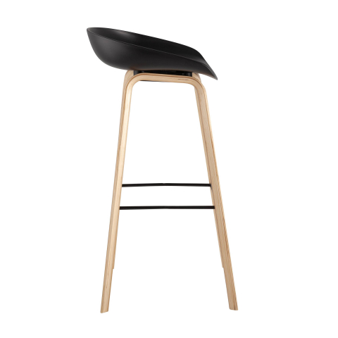 Стул барный LIBRA ЧЕРНЫЙ