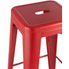 Стул барный TOLIX красный глянцевый