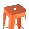 Стул барный TOLIX оранжевый глянцевый