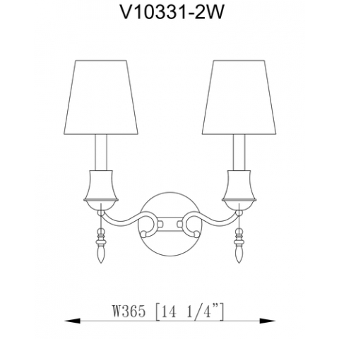 Бра Moderli V10331-2W Bingo