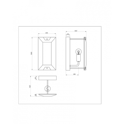 Бра Moderli V10472-1W Rizar