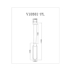 Светодиодный подвесной светильник Moderli V10501-PL Store