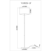 Торшер Moderli V10529-1F Visalia