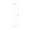 Подвесной светильник Moderli V1283-1P Toni 1*E27*60W