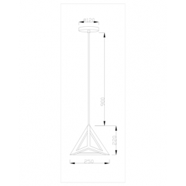 Подвесной светильник Moderli V1621-1P Ambiente 1*E27*60W