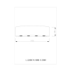 Светодиодный настенный светильник Moderli V1901-WL Querto LED*8W