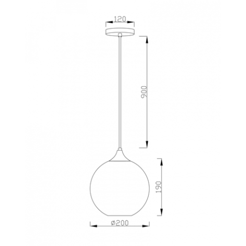 Подвесной светильник Moderli V2110-P Sumatra 1*E27*60W