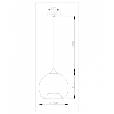 Подвесной светильник Moderli V2120-P Laura 1*E27*60W