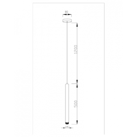 Светодиодный подвесной светильник Moderli V2321-PL Siento LED*3W
