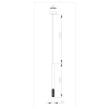 Светодиодный подвесной светильник Moderli V2341-PL Shumer LED*3W