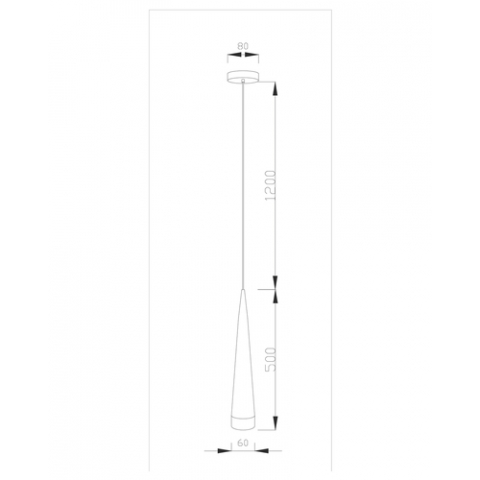 Светодиодный подвесной светильник Moderli V2364-PL Capital LED*3W