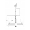 Люстра подвесная Moderli V2622-5P Katar 5*E14*60W
