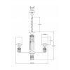 Люстра подвесная Moderli V2691-5P Slam 5*E14*60W