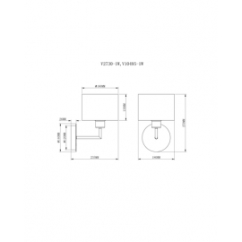 Бра Moderli V10495-1W Room