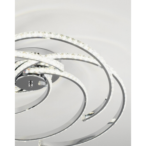Светодиодная потолочная люстра с пультом Moderli V2785-CL Ello LED 170W