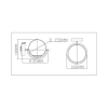 Настенный светильник Moderli V2901-1W Diana 1*E14*5W