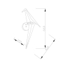 Бра светодиодное Moderli V3070-WL origami Birds 1*LED*6W