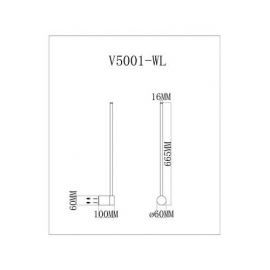 Настенный светодиодный светильник Moderli V5001-WL Ricco