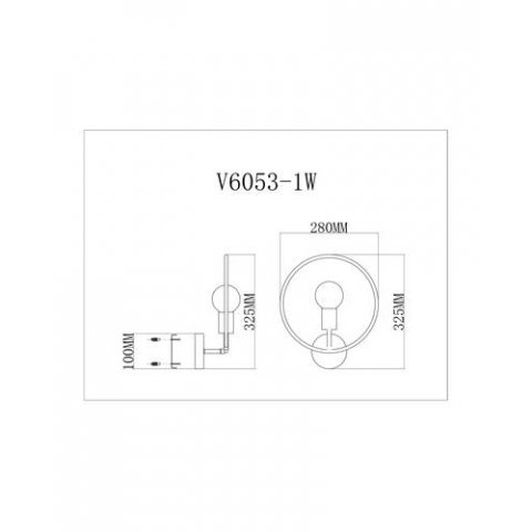 Настенный светильник Moderli V6053-1W Sachara