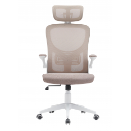 Кресло офисное TopChairs Airone бежевый ткань