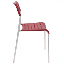 Стул UNO красный стопируемый