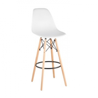 Барный стул Эймс (Eames) dsw белый