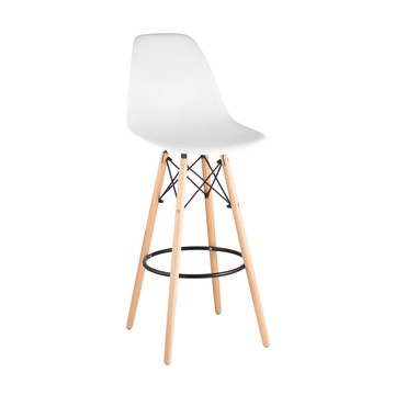 Барный стул Eames dsw белый