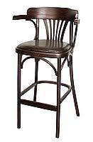 Барный стул Роза-М с подлокотниками и мягким сиденьем