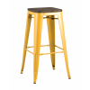 Стул барный TOLIX WOOD желтый