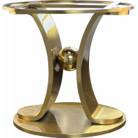 Дизайнерское подстолье 2138EM цвет золото