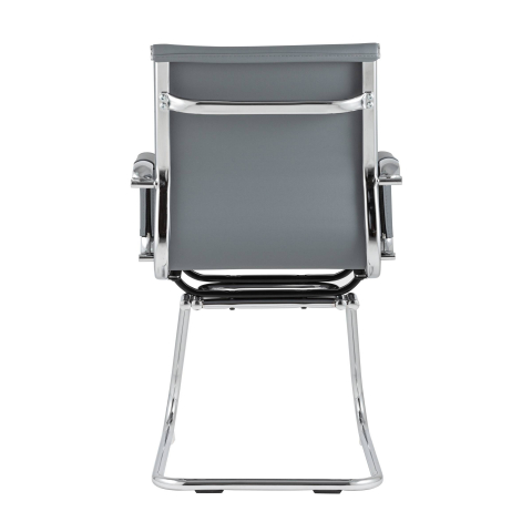 Кресло для посетителей TopChairs Visit серое