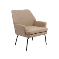 Кресло Харви экокожа капучино