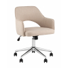 Кресло офисное Кларк рогожка бежевый