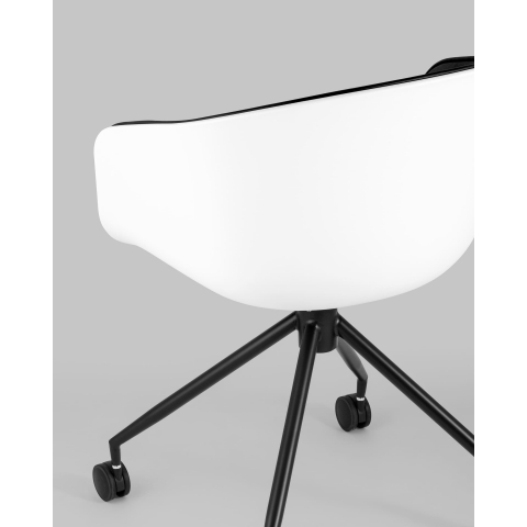 Кресло офисное LIBRA NL экокожа белый