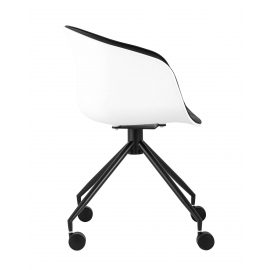 Кресло офисное LIBRA экокожа белый