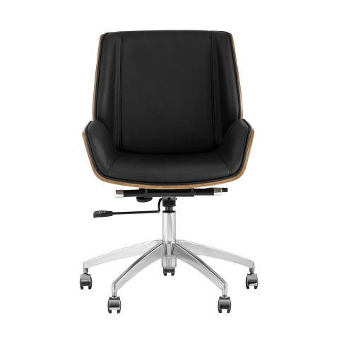 Кресло офисное TopChairs Crown черное