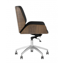 Кресло офисное TopChairs Crown черное