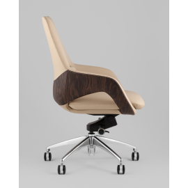 Кресло офисное TopChairs Reign бежевый