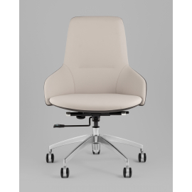 Кресло офисное TopChairs Soulo светло-серый, серый